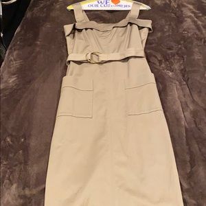 Banana Republic - green lined dress